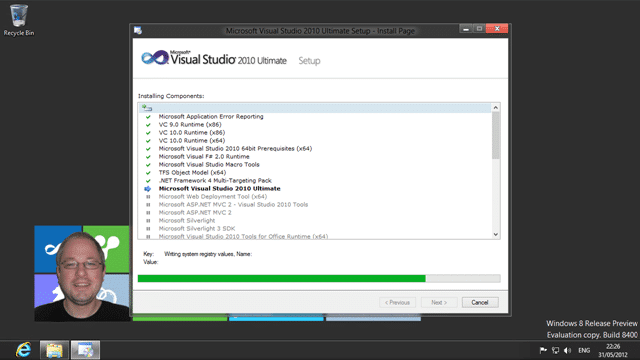 Installing Visual Studio 2010 on Windows 8 | Engineering Leadership in ...